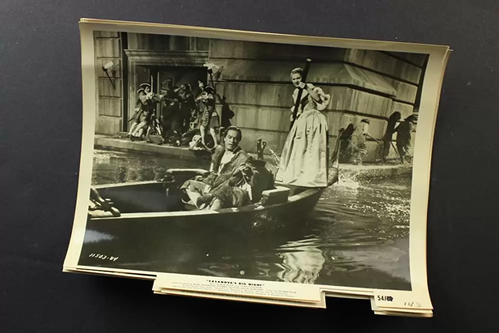 「豪傑カサノヴァ」ジョーン・フォンテイン & ボブ・ホープ & ベイジル・ラスボーンの画像