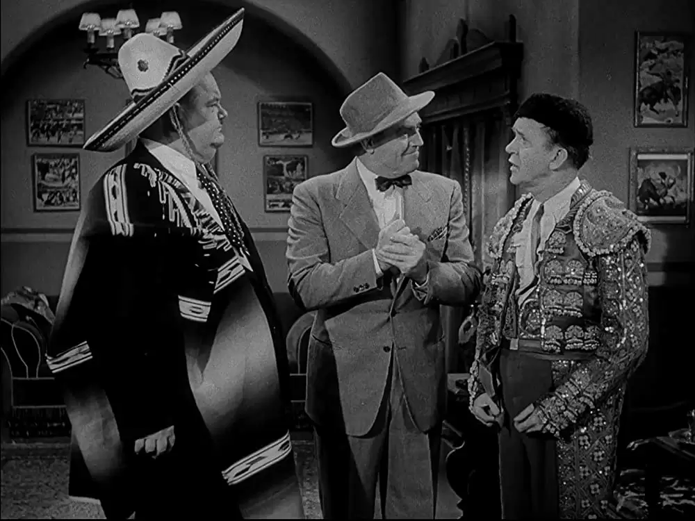 「極楽闘牛士」Oliver Hardy & リチャード・レイン & スタン・ローレルの画像