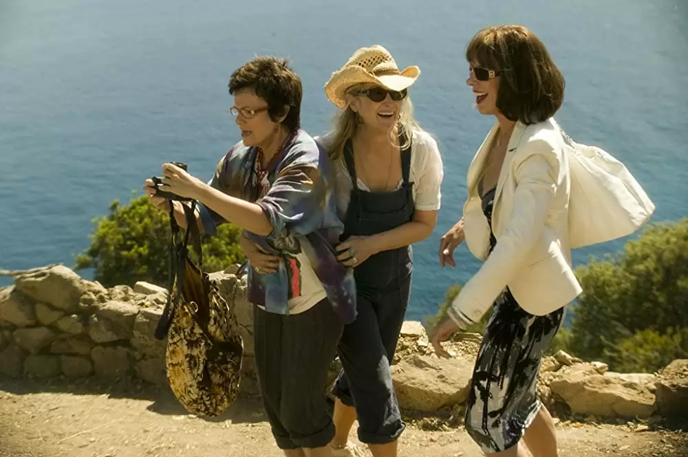 「マンマ・ミーア！」メリル・ストリープ & クリスティーン・バランスキー & ジュリー・ウォルターズの画像