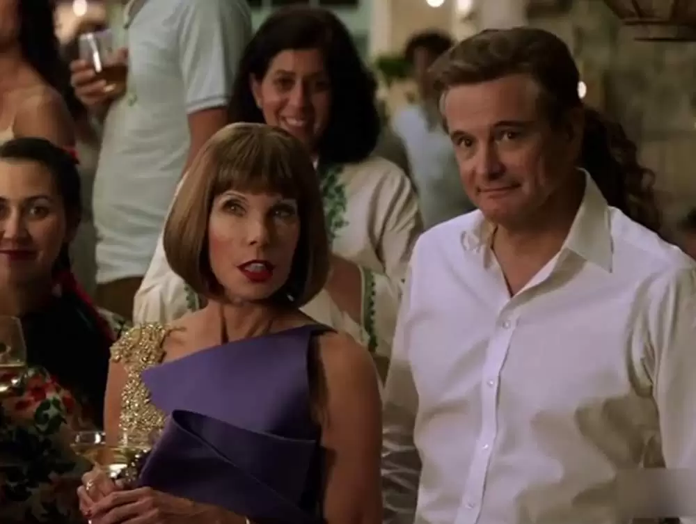 「マンマ・ミーア！ ヒア・ウィー・ゴー」コリン・ファース & クリスティーン・バランスキーの画像