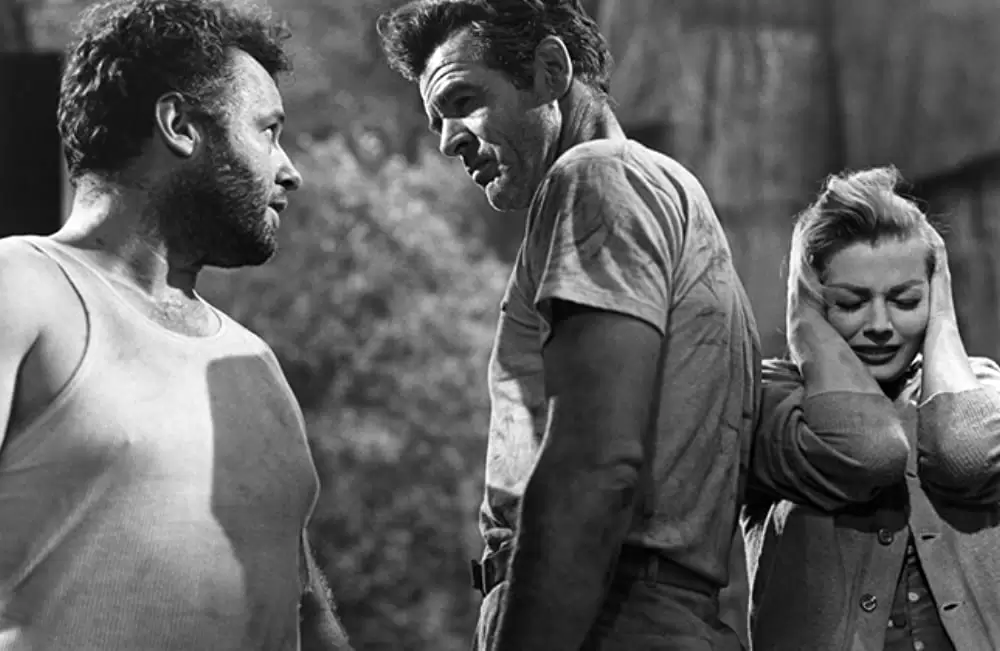 「地獄の罠（1956）」アニタ・エクバーグ & ロッド・スタイガー & ロバート・ライアンの画像