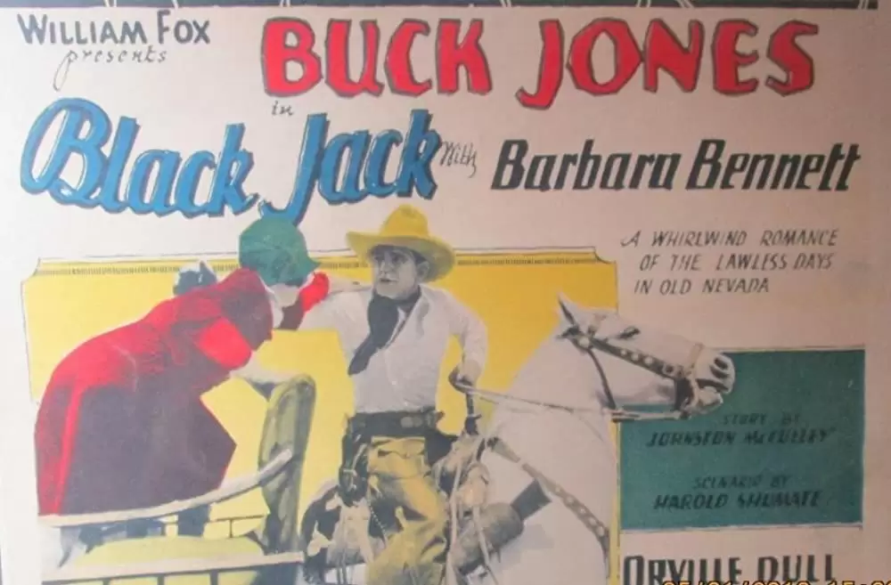 「西部殺陣」バーバラ・ベネット & Buck Jones & Silverの画像