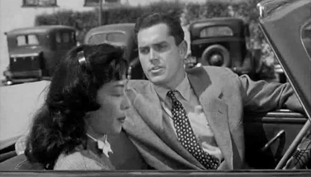 「戦場よ永遠に」ジェフリー・ハンター & 高美似子の画像