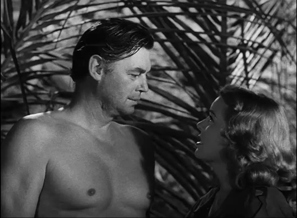 「絶海のターザン」ブレンダ・ジョイス & ジョニー・ワイズミュラーの画像