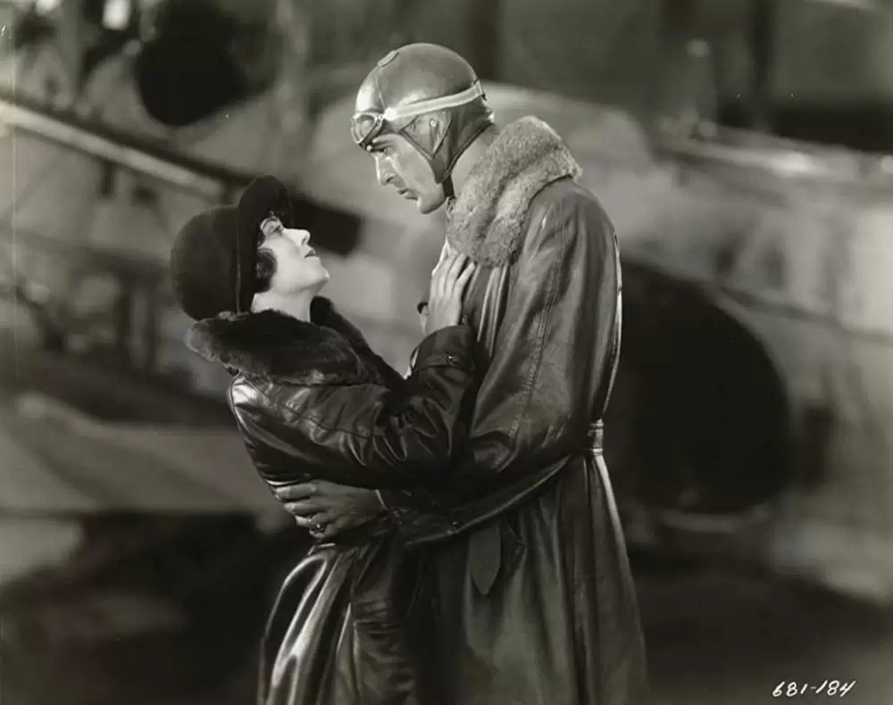 「空行かば」ゲイリー・クーパー & フェイ・レイの画像