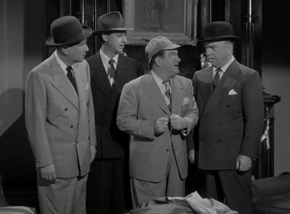 「凸凹透明人間」バッド・アボット & ルー・コステロ & ウィリアム・フローリイの画像