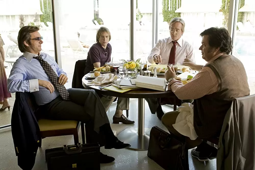 「フロスト×ニクソン」オリバー・プラット & サム・ロックウェル & マシュー・マクファディン & マイケル・シーンの画像