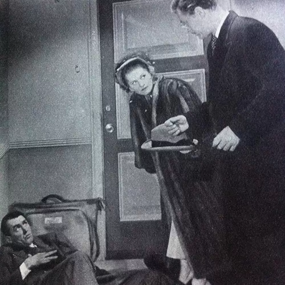 「不時着結婚」ジョーン・フォンテイン & ジェームズ・スチュワート & ウィラード・パーカーの画像