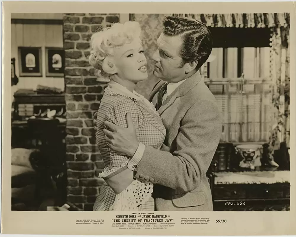 「不死身の保安官」ジェーン・マンスフィールド & ケネス・モアの画像