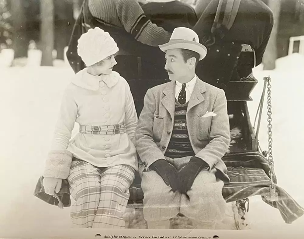 「婦人に御給仕（1927）」アドルフ・マンジューの画像