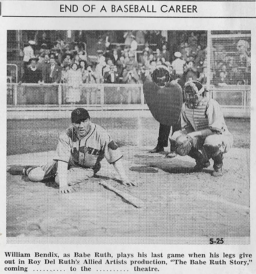 ベーブ・ルース物語の画像