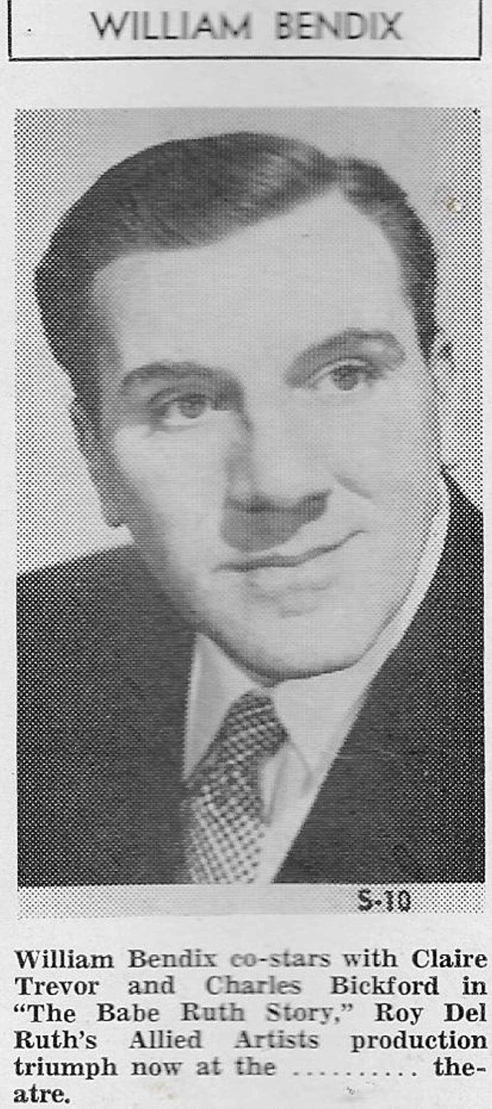 ベーブ・ルース物語の画像