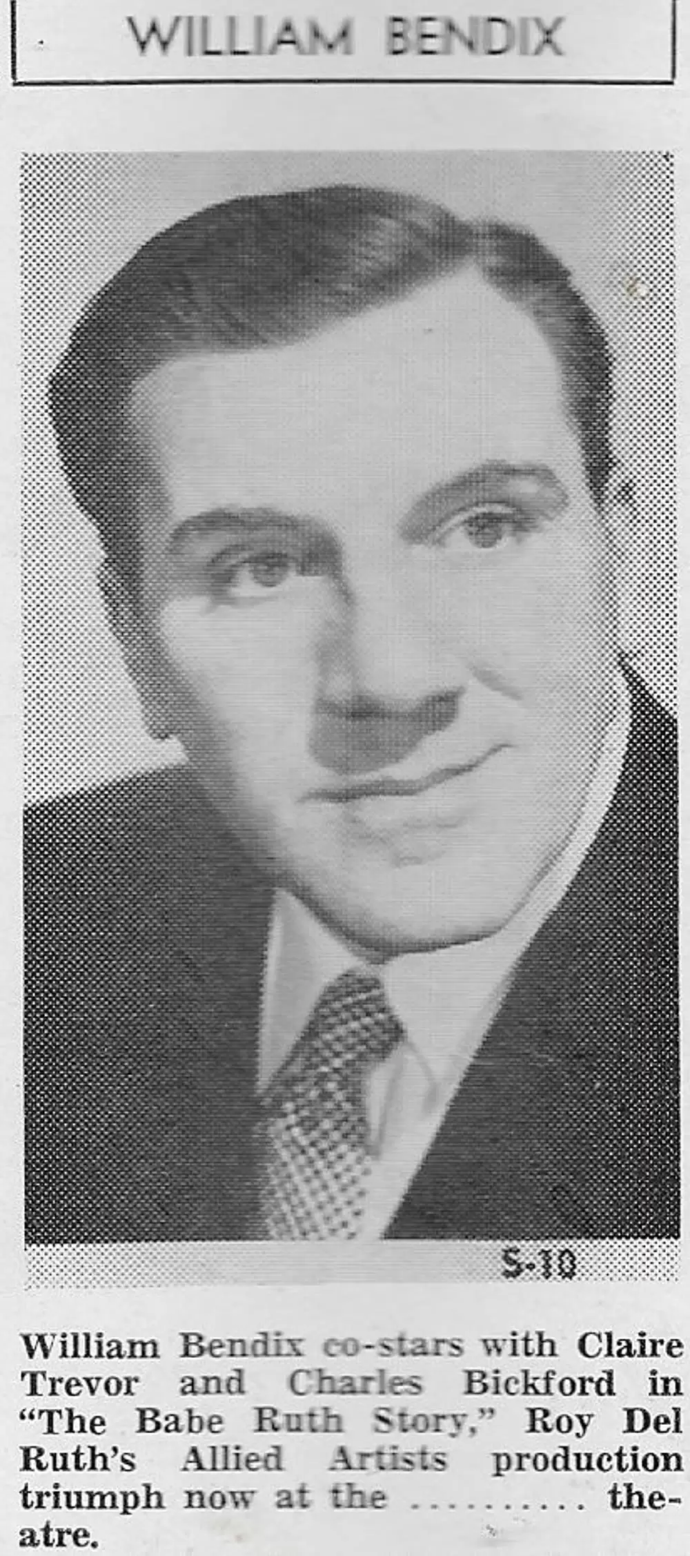 ベーブ・ルース物語の画像