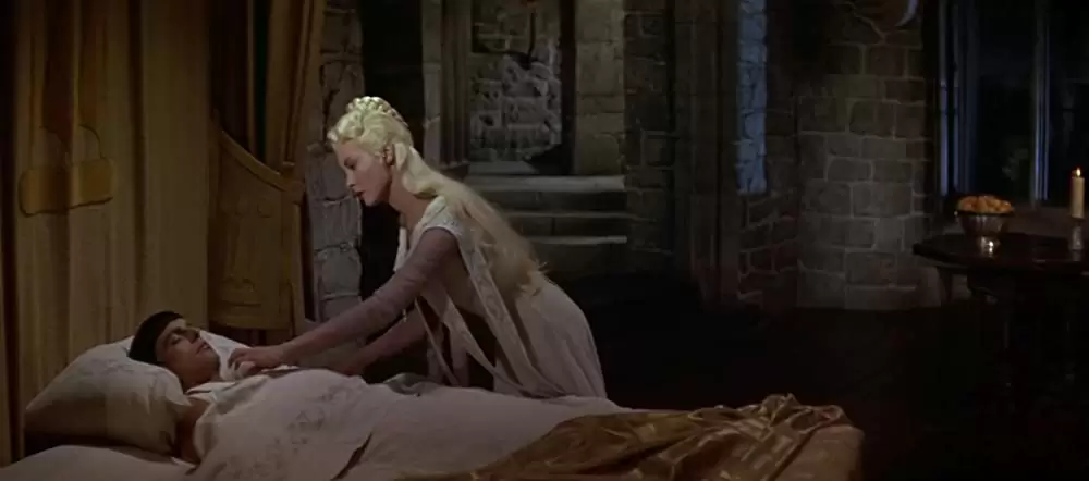 「炎と剣」スターリング・ヘイドン & ジャネット・リー & ロバート・ワグナーの画像