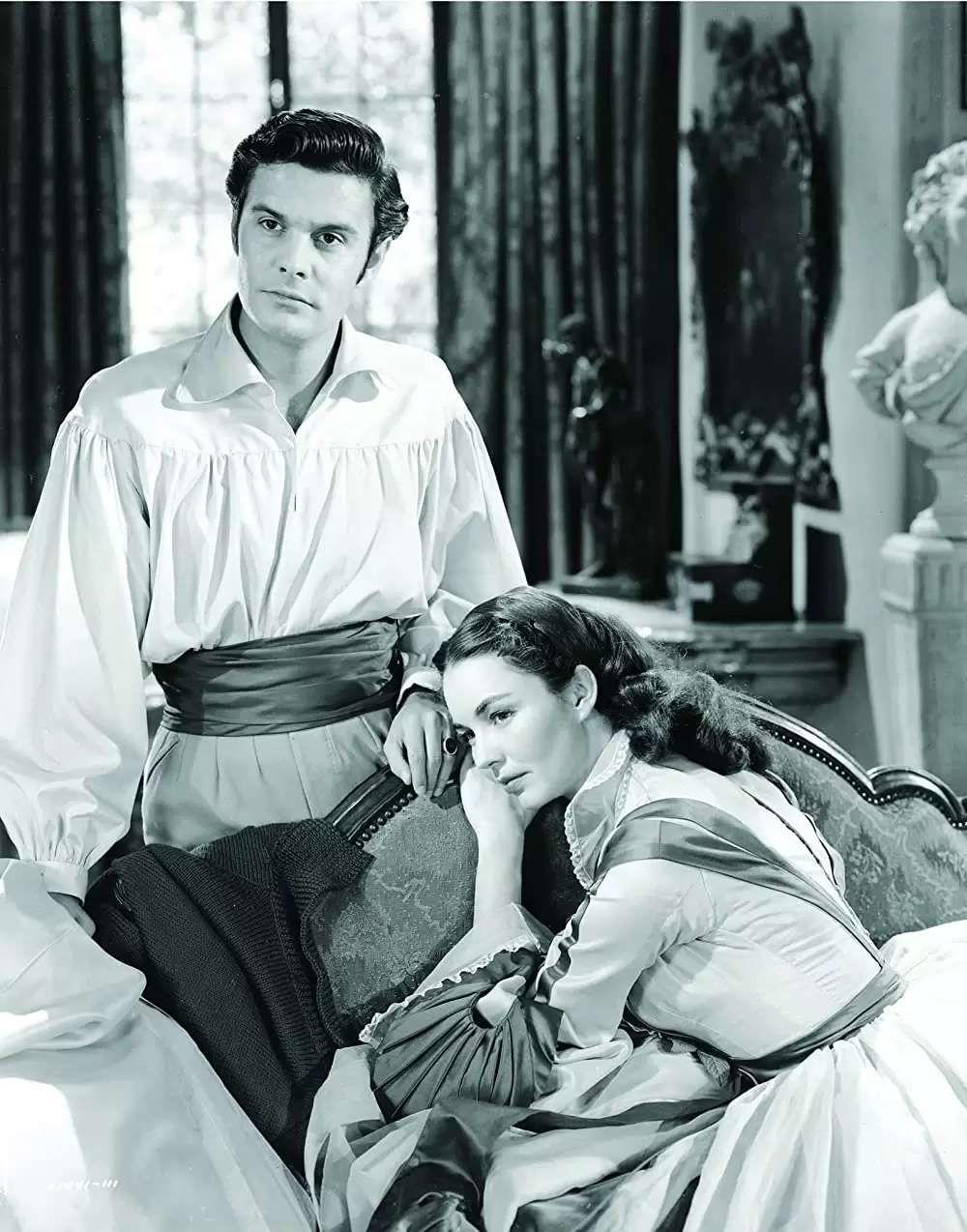 「ボヴァリー夫人」ジェニファー・ジョーンズ & ルイ・ジュールダンの画像