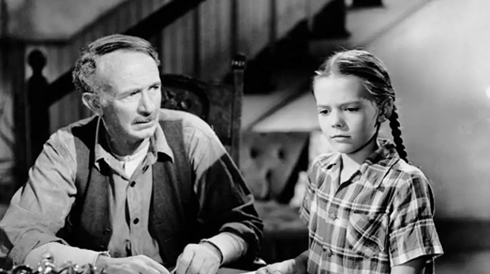 「緑に誓う」ナタリー・ウッド & ウォルター・ブレナンの画像