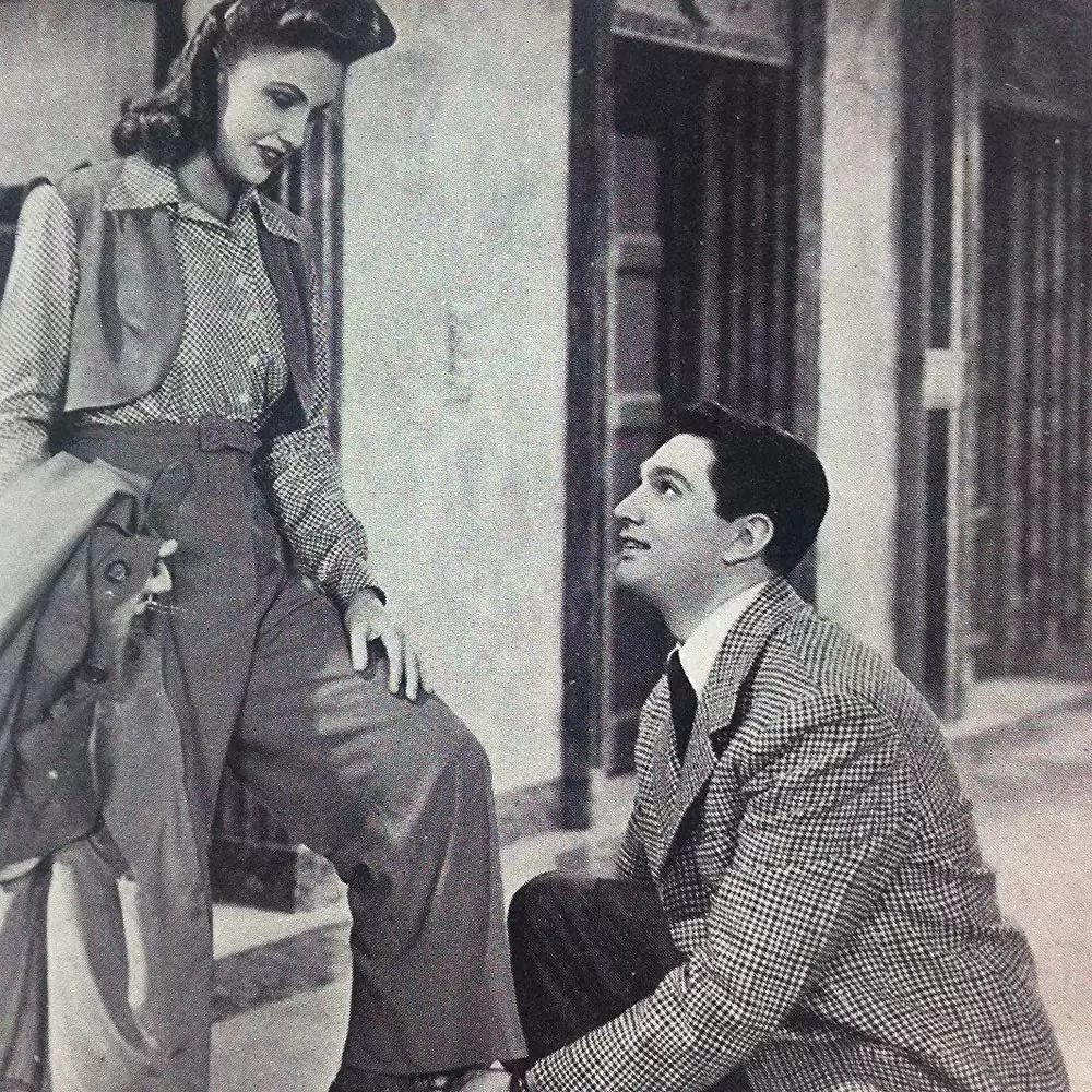 「婿探し千万弗」ロバート・アルダ & ジョーン・レスリーの画像