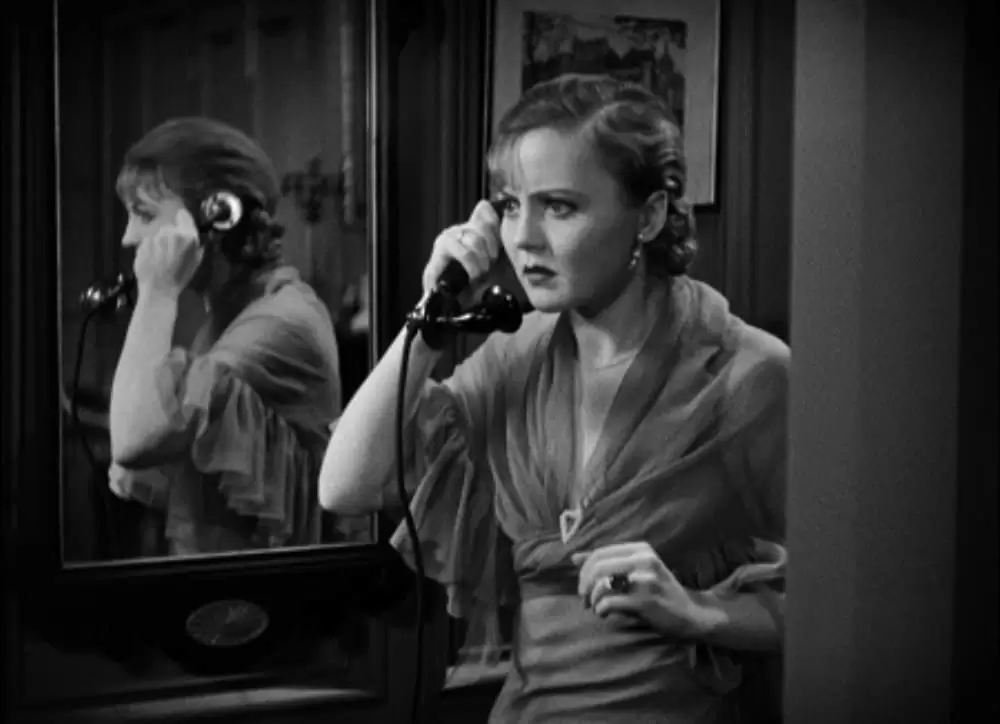 「鏡の前の接吻」ナンシー・キャロルの画像