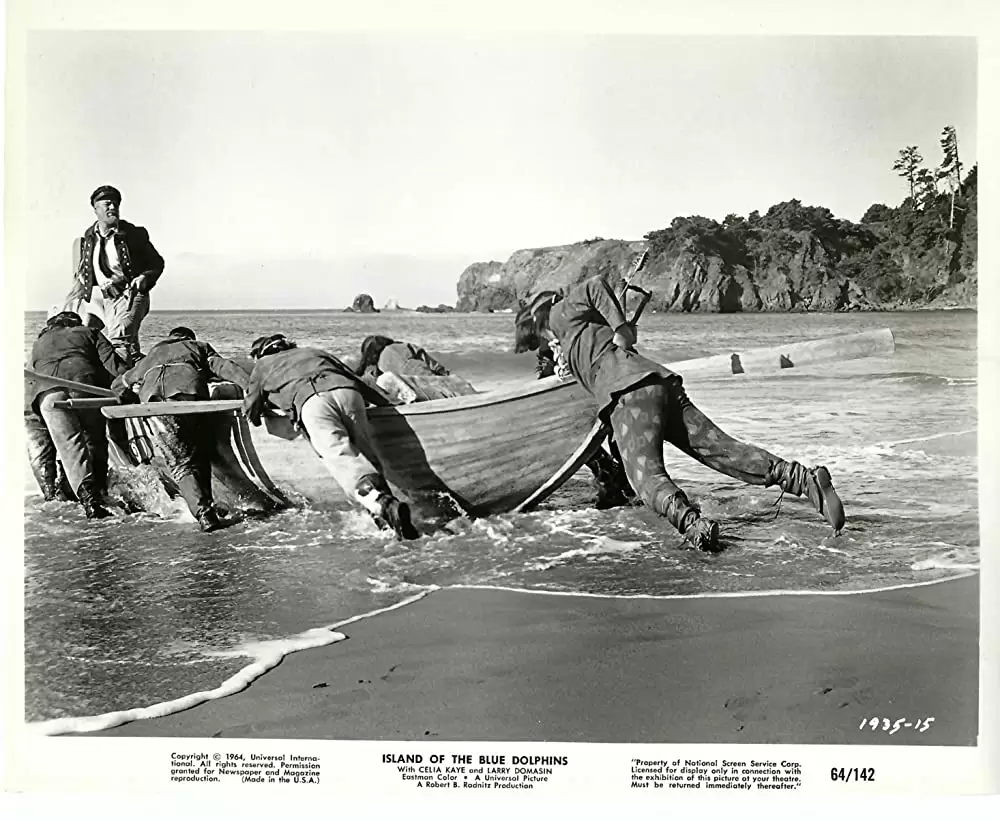 「青いイルカの島」ジョージ・ケネディの画像