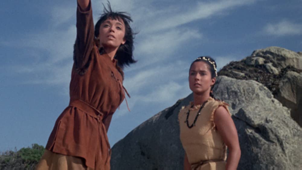 青いイルカの島の画像