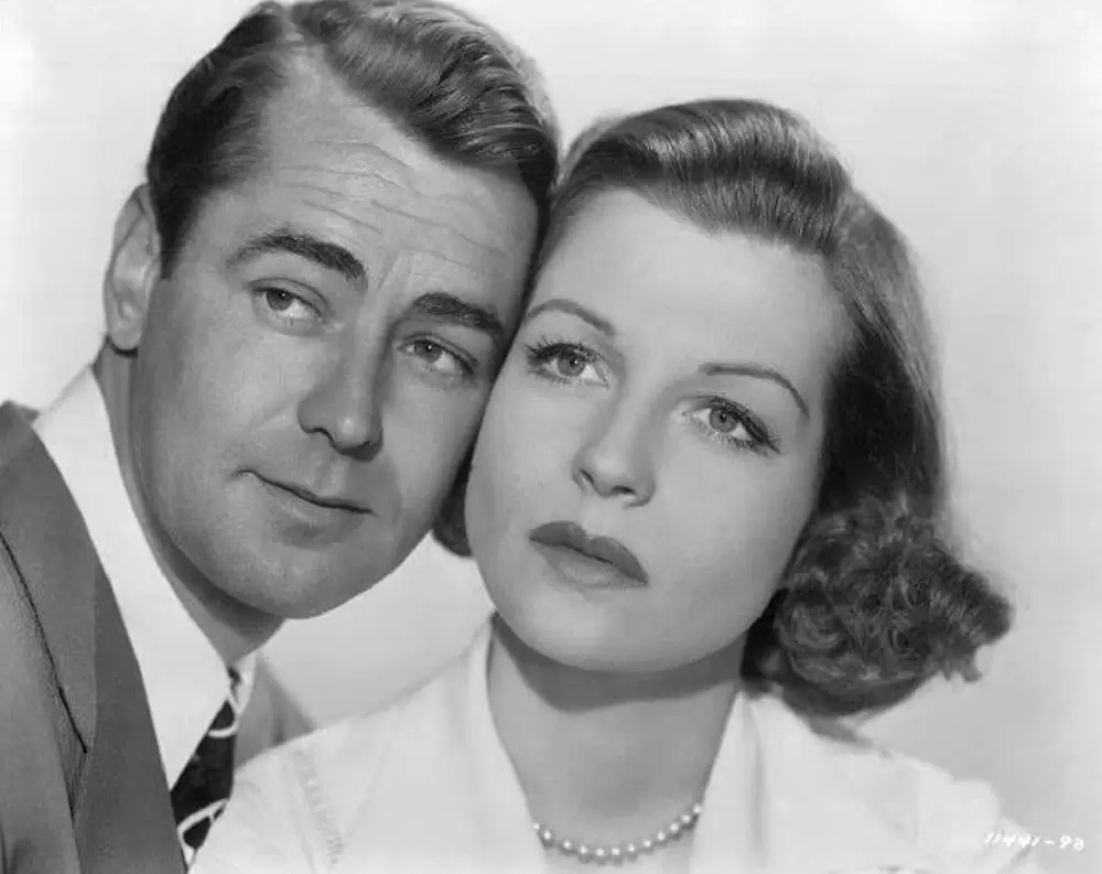 「暗黒街の巨頭」アラン・ラッド & ベティ・フィールドの画像