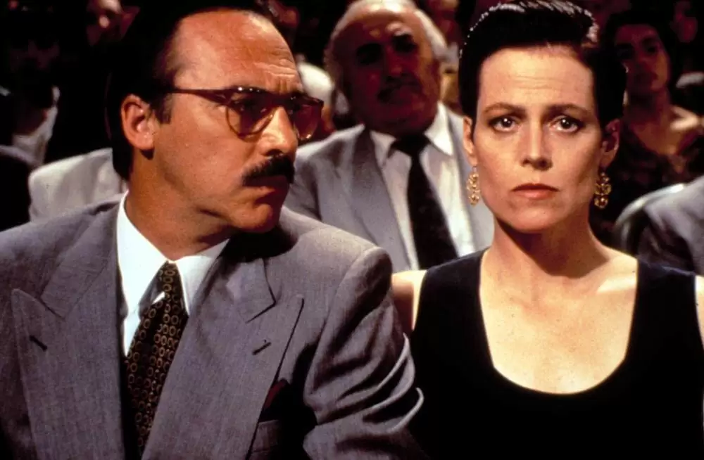 「死と処女（おとめ）」シガニー・ウィーバー & スチュアート・ウィルソンの画像