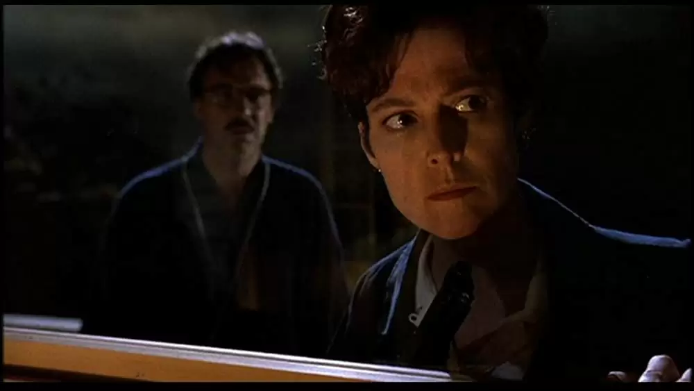 「死と処女（おとめ）」シガニー・ウィーバー & スチュアート・ウィルソンの画像