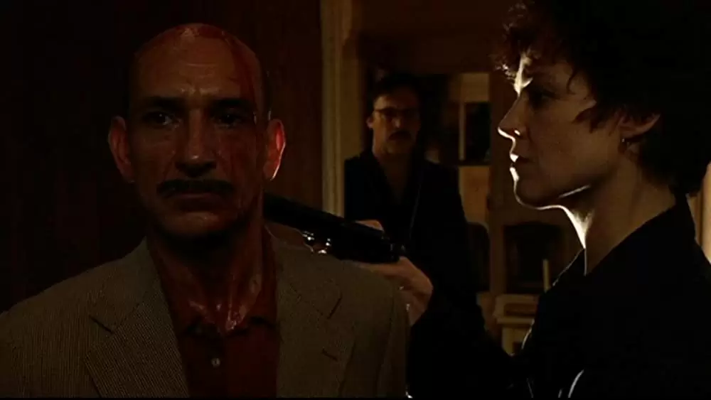 「死と処女（おとめ）」シガニー・ウィーバー & ベン・キングズレー & スチュアート・ウィルソンの画像