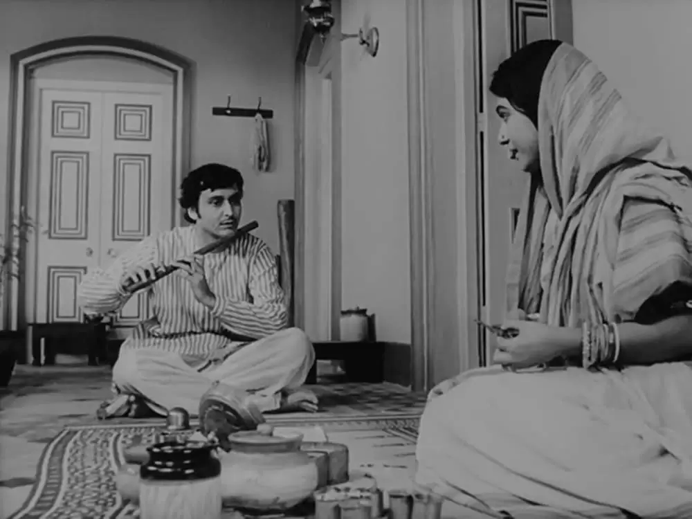 「チャルラータ」Soumitra Chatterjee & Gitali Royの画像