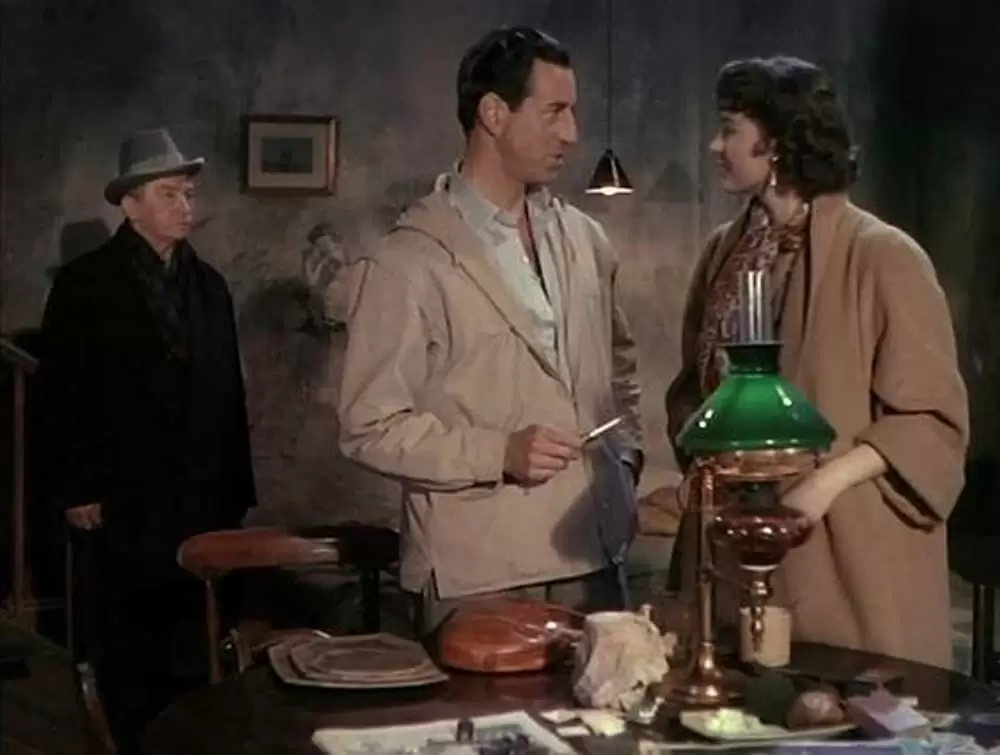 「汽車を見送る男」クロード・レインズ & ファーディ・メイン & マータ・トーレンの画像