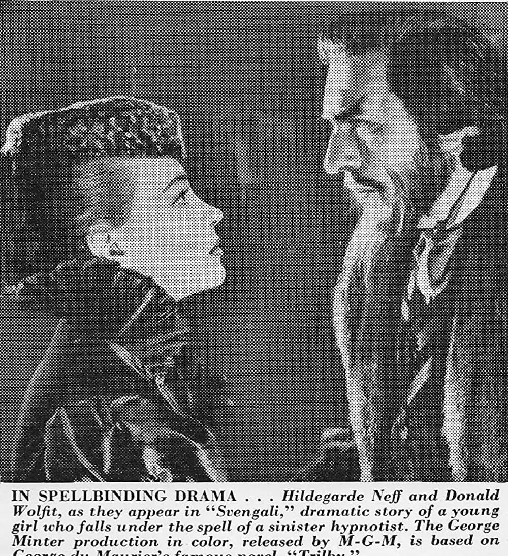 「魔人スヴェンガリ」Hildegard Knef & ドナルド・ウォルフィットの画像