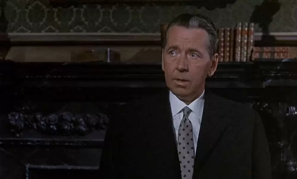 「わらの女」アレクサンダー・ノックスの画像