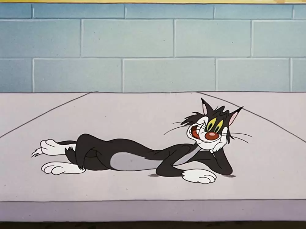 月へ行った猫の画像