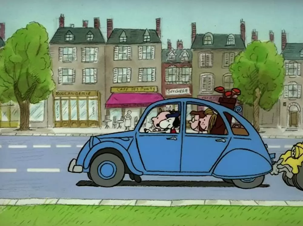 スヌーピーとチャーリー・ブラウン ヨーロッパの旅の画像