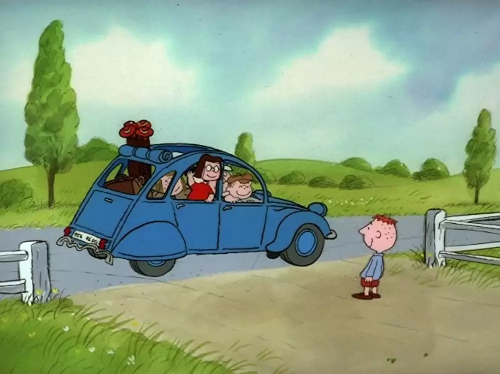 スヌーピーとチャーリー・ブラウン ヨーロッパの旅の画像