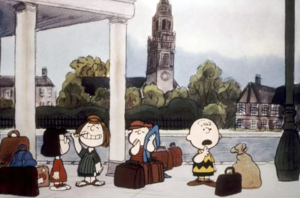 スヌーピーとチャーリー・ブラウン ヨーロッパの旅の画像