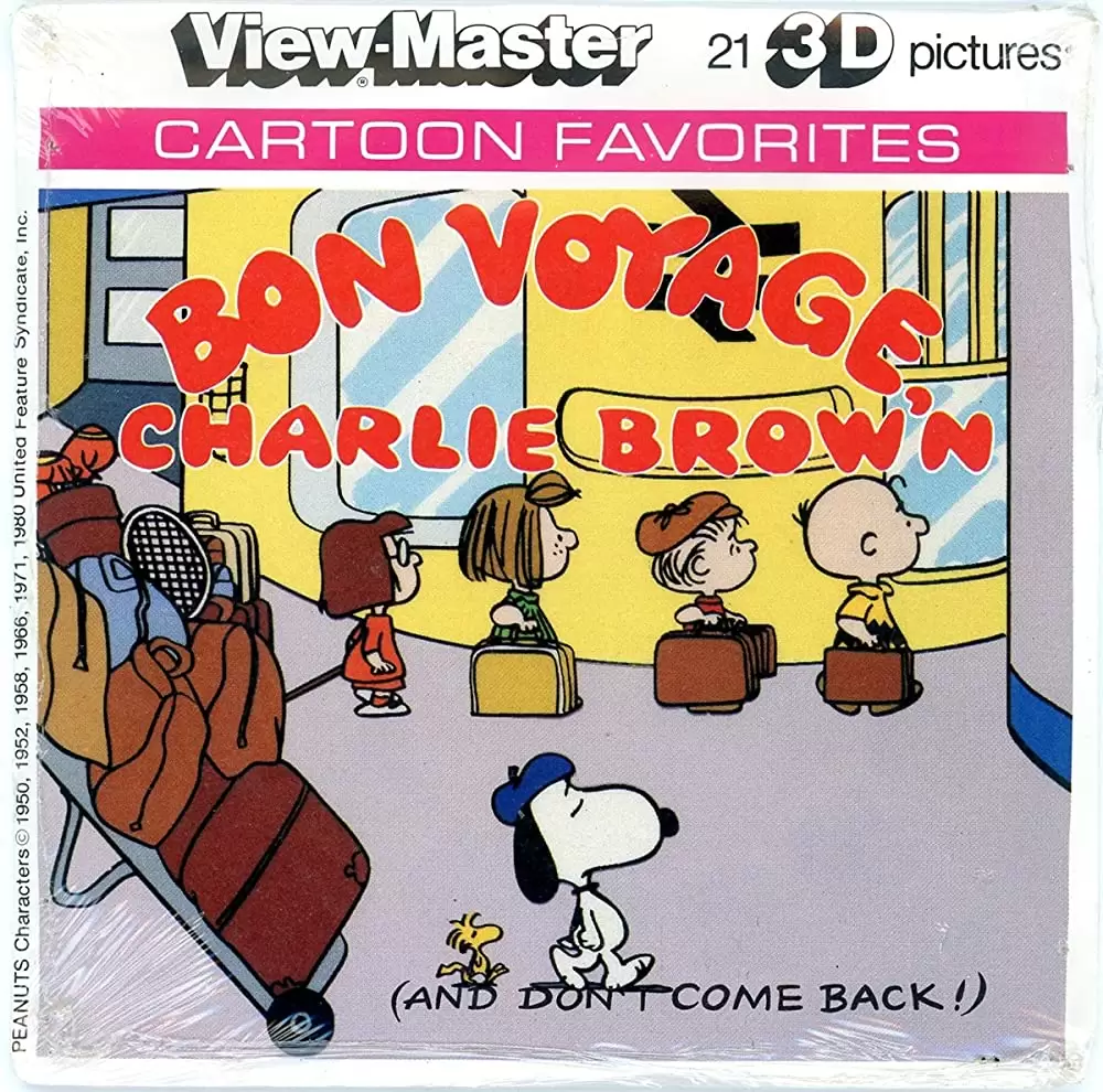スヌーピーとチャーリー・ブラウン ヨーロッパの旅の画像
