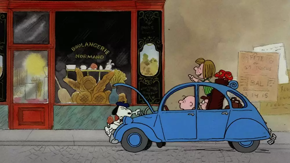 スヌーピーとチャーリー・ブラウン ヨーロッパの旅の画像