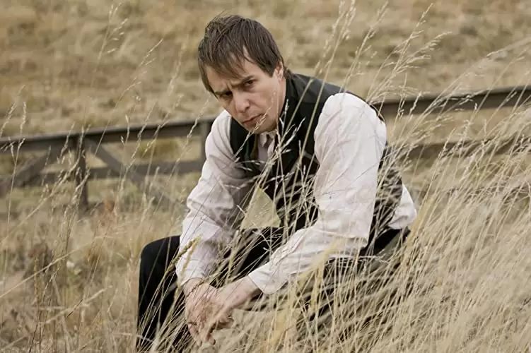 「ジェシー・ジェームズの暗殺」サム・ロックウェルの画像