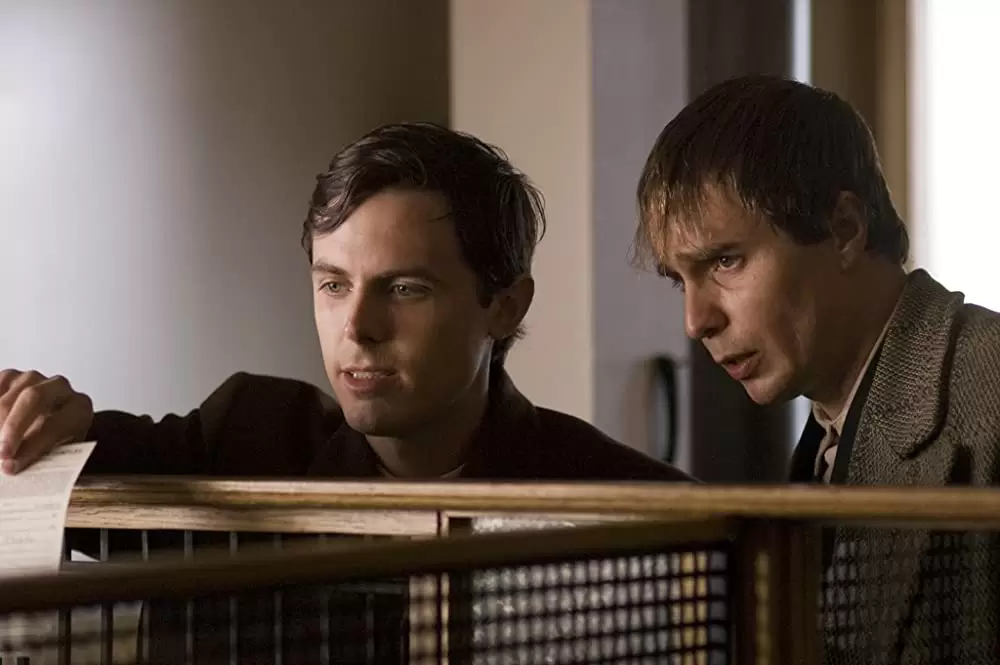 「ジェシー・ジェームズの暗殺」ケイシー・アフレック & サム・ロックウェルの画像