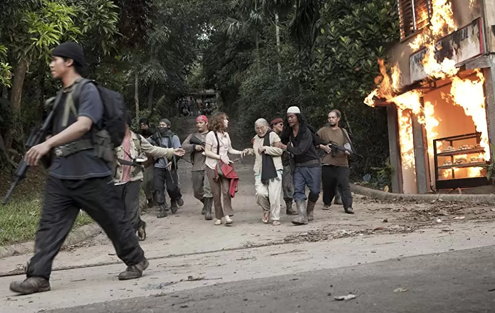 「囚われ人 パラワン島観光客21人誘拐事件」イザベル・ユペールの画像