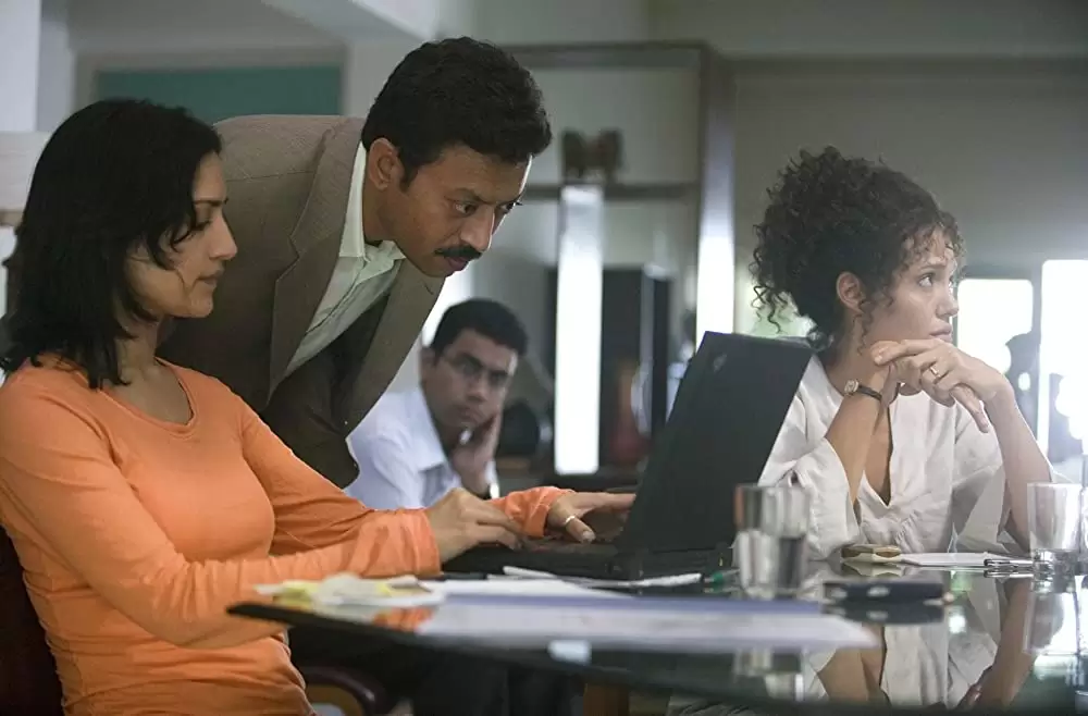 「マイティ・ハート／愛と絆」アンジェリーナ・ジョリー & アーチー・パンジャビの画像