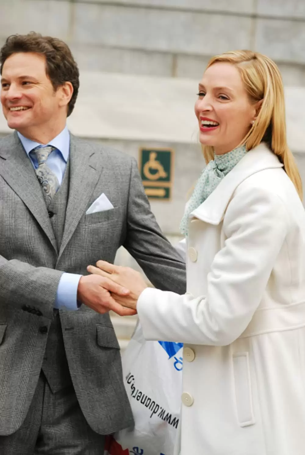 「New York 結婚狂騒曲」コリン・ファース & ユマ・サーマンの画像