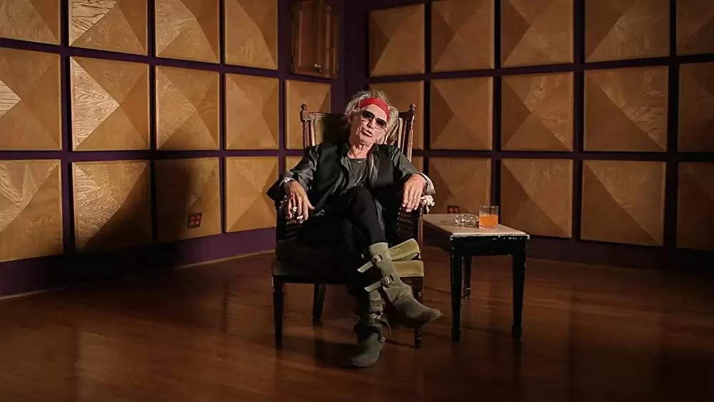 「黄金のメロディ マッスル・ショールズ」キース・リチャーズの画像