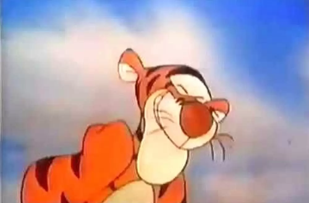 プーさんとティガーの画像