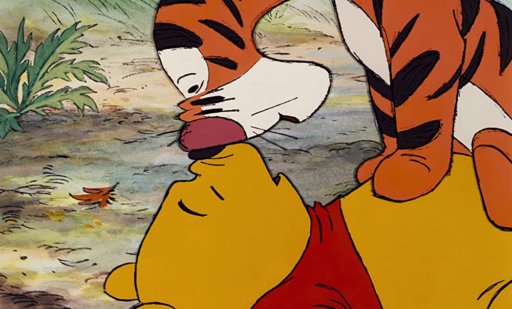 プーさんとティガーの画像