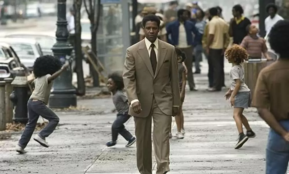 「アメリカン・ギャングスター」デンゼル・ワシントンの画像