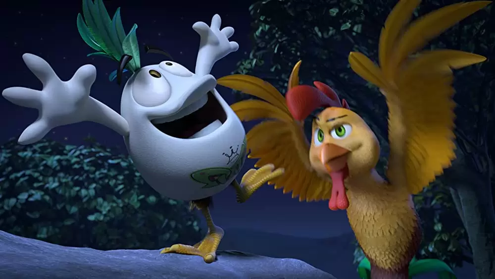 Un gallo con muchos huevos（原題）の画像