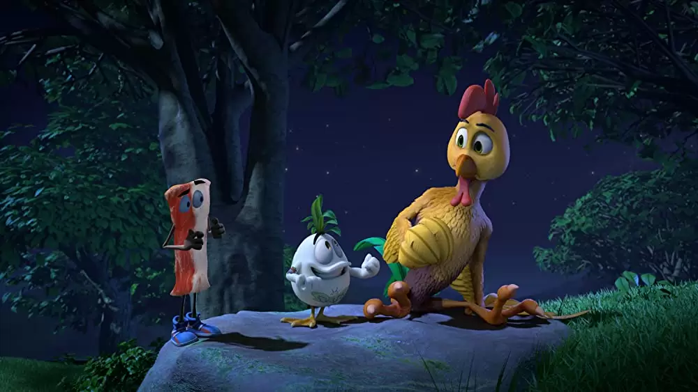 Un gallo con muchos huevos（原題）の画像