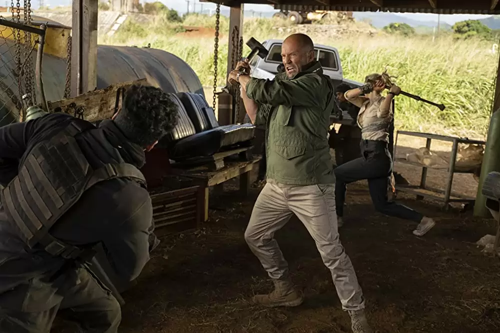 「ワイルド・スピード／スーパーコンボ」ジェイソン・ステイサム & バネッサ・カービーの画像